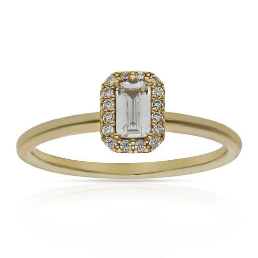 SORTIJA ORO 18KL CIRCONITAS