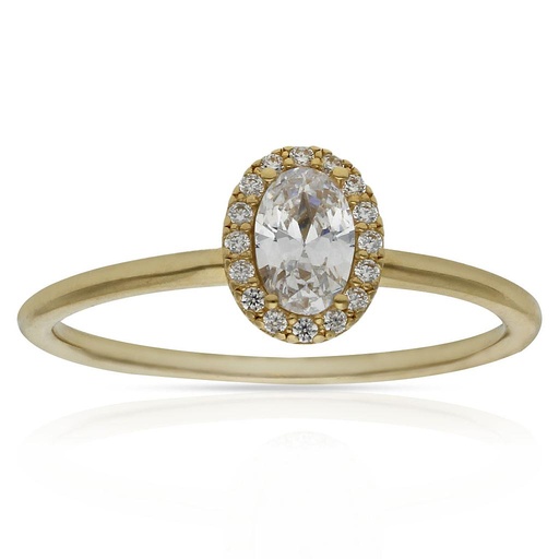 SORTIJA ORO 18KL CIRCONITAS