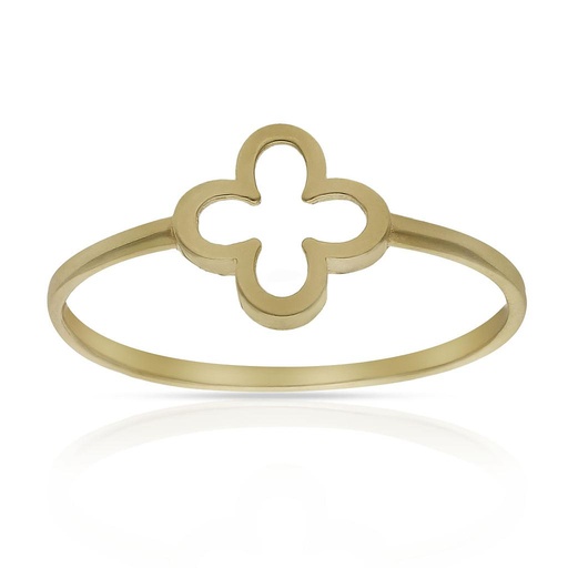 SORTIJA ORO 18KL TREBOL