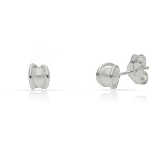[AG1693] PENDIENTES PLATA 925MM PERLAS - 4MM