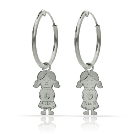 [AG1741] AROS PLATA 925MM NIÑA - 12MM