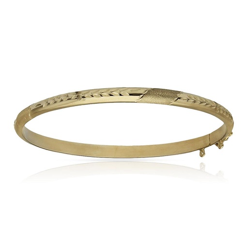 CAÑA ORO 18KL TALLADA - 4MM