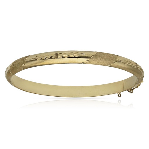 CAÑA ORO 18KL TALLADA - 6MM