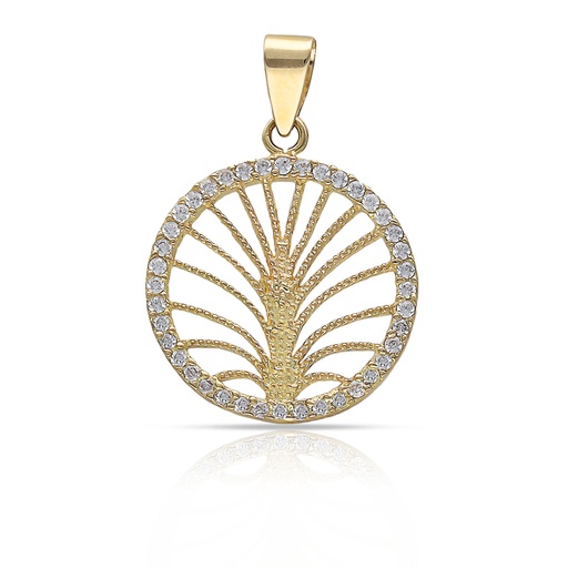 [GL32] COLGANTE ORO 18KL CIRCONITAS