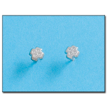 [P46A] PENDIENTES ORO BLANCO 18KL