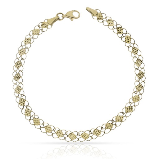 PULSERA ORO 18KL TALLADA - 5MM