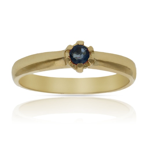 SORTIJA ORO 18KL ZAFIRO FINO