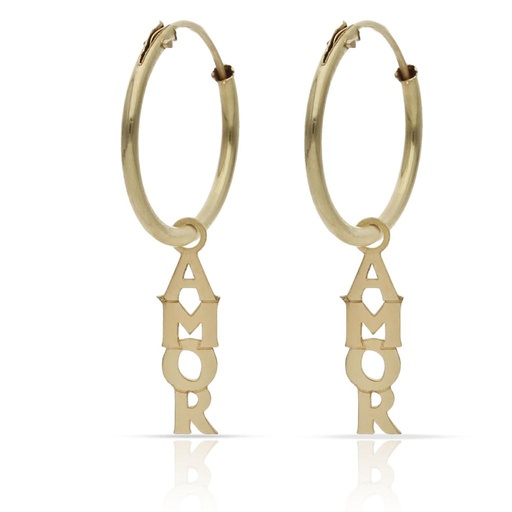 [P1532] AROS ORO 18KL - AMOR