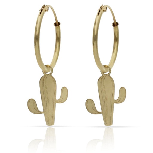 [P1544] AROS ORO 18KL CACTUS