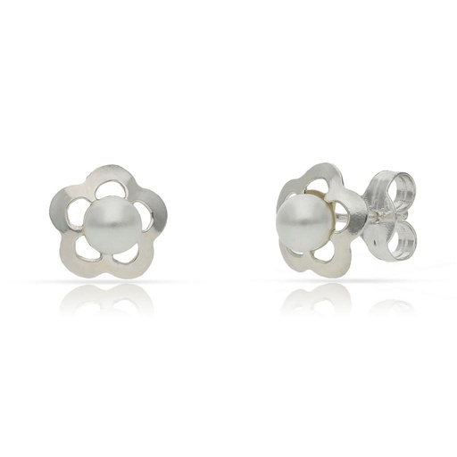 [AG1683] PENDIENTES PLATA 925MM PERLAS - 8MM