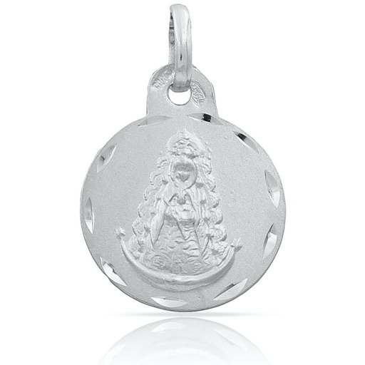 [AG4069] MEDALLA PLATA 925MM V. DEL ROCIO - 16MM