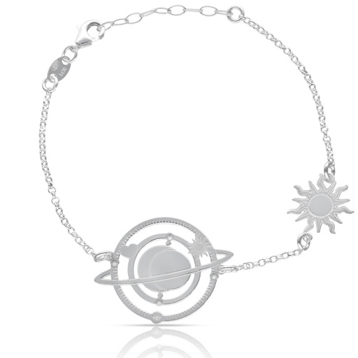 [AG9032] PULSERA PLATA 925MM UNIVERSO