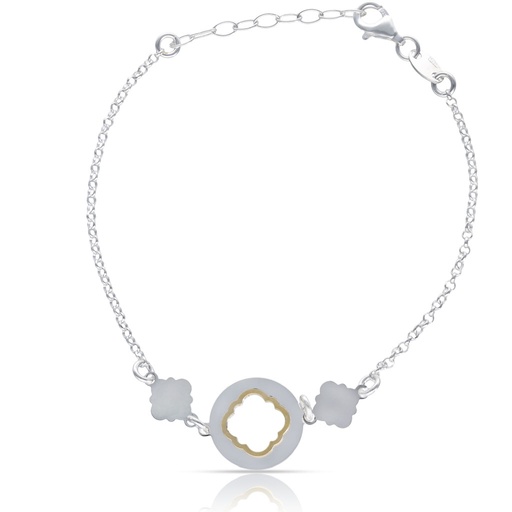 [AG9024] PULSERA PLATA 925MM 3 FIGURAS