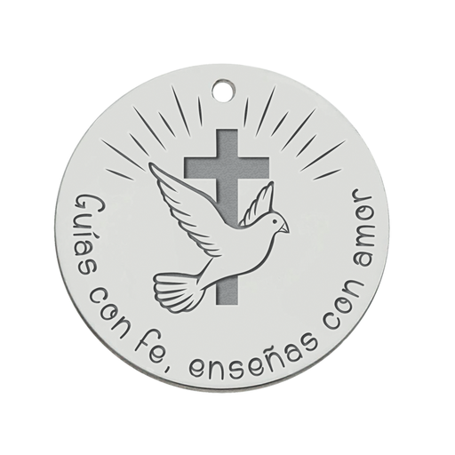 [AG3161] MI HISTORIA - ABALORIO PLATA 925MM RELIGION