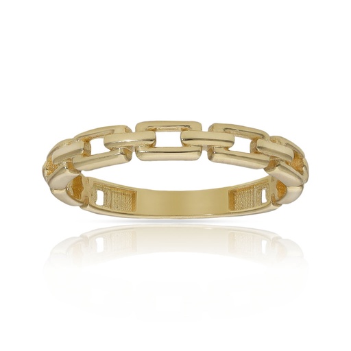 SORTIJA ORO 18KL ESLABONES