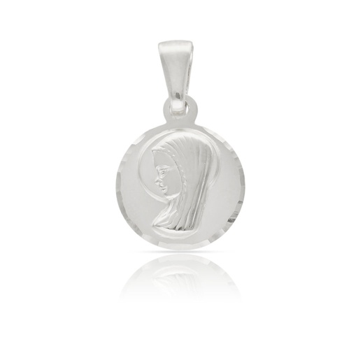[AG4136] MEDALLA PLATA 925MM VIRGEN NIÑA - 14MM