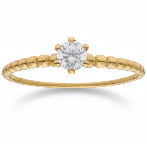 SORTIJA ORO 18KL CIRCONITA