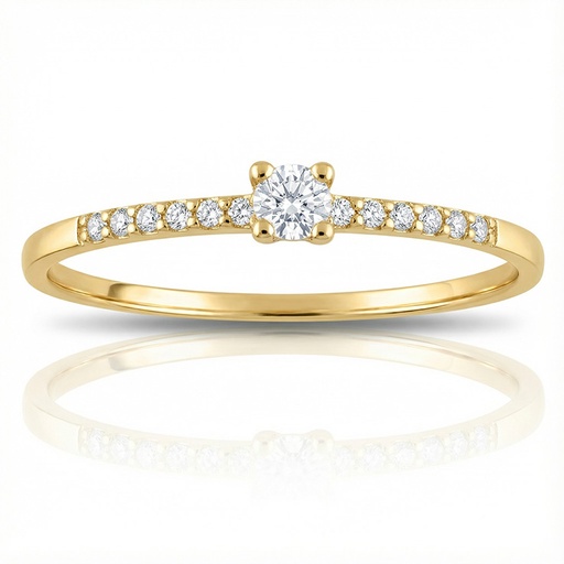 SORTIJA ORO 18KL CIRCONITAS