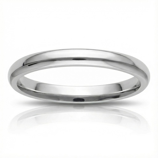 ALIANZA PLATA 925MM MEDIA CAÑA - 2.50MM