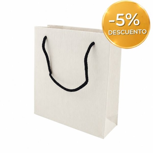BOLSA PAPEL BLANCA 120x40x130 - 50 UNID